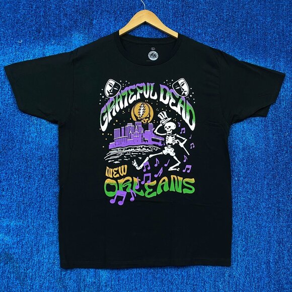Grateful Dead Other - Grateful Dead Uncle Sam New Orleans Rock Show Jam Band Tee L